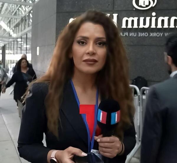 عکس مجری زن ایران اینترنشنال