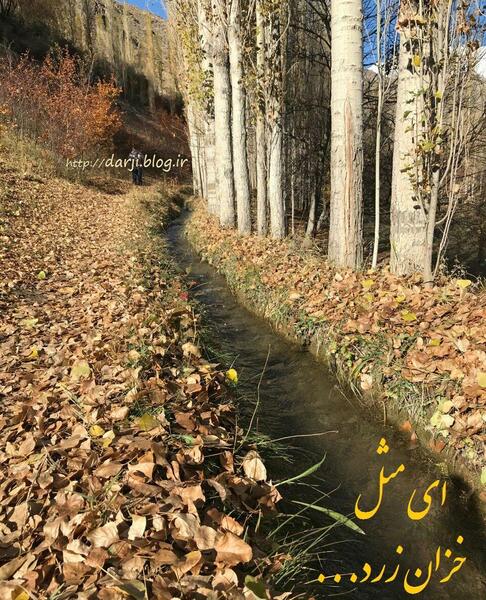 عکس پاییزی طالقان