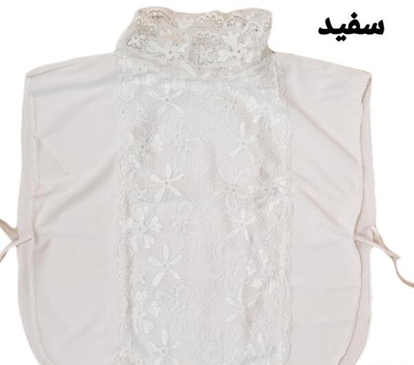 عکس یقه حجاب گیپور