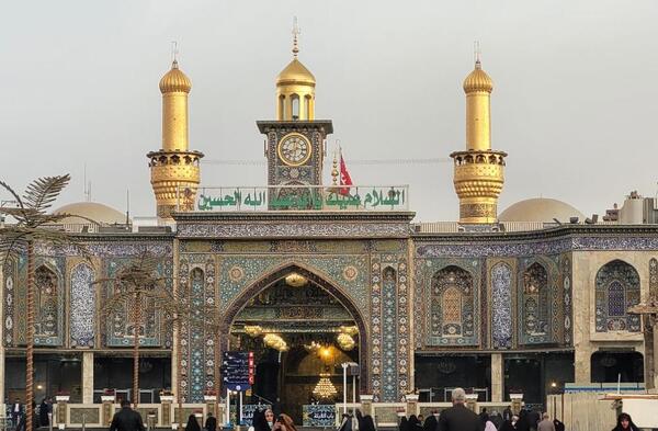 عکس حرم امام حسین و امام علی