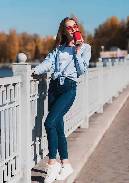 ژست عکس قدی