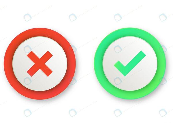 عکس دانلود وکتور ضربدر قرمز