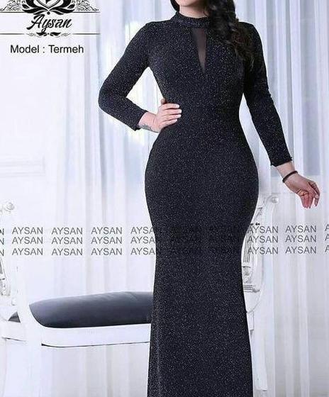 عکس لباس مجلسی زنانه لمه پوشیده