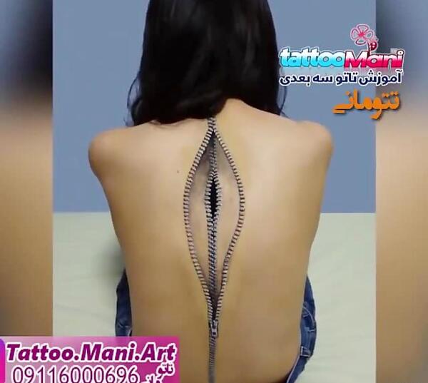 عکس تاتو سه بعدی