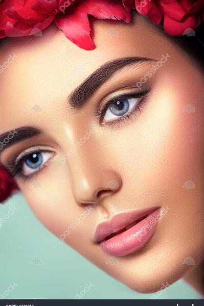 عکس دختر زیبا آرایش