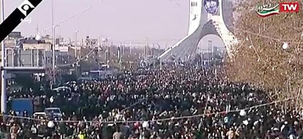 عکس جنازه ی شهید سلیمانی