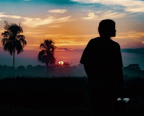 عکس پروفایل جاده غروب
