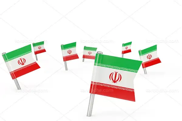 عکس پرچم ایران کوچک