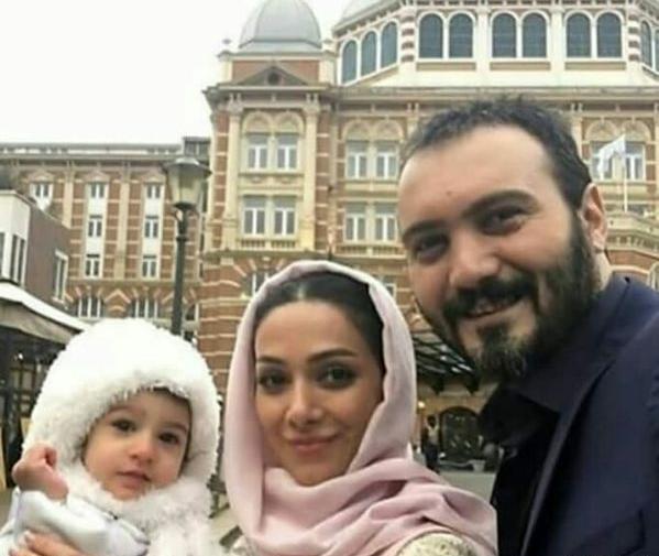 عکس پیمان در تب سرد