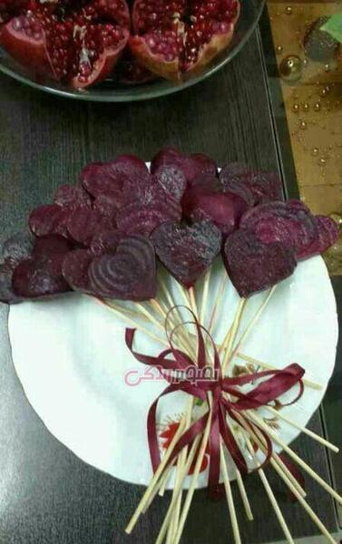 عکس از دکوراسیون شب یلدا