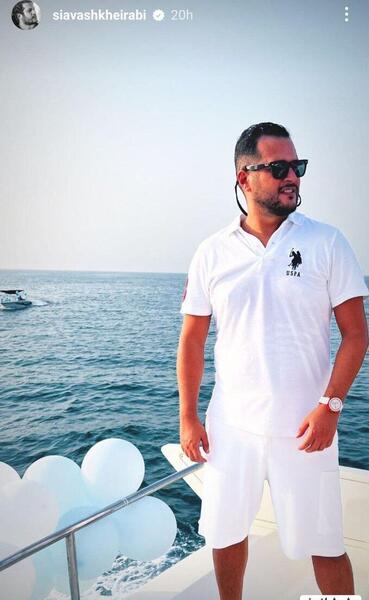 عکس سیاوش خیرابی جدید