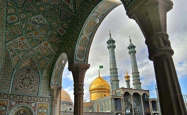 عکس حرم حضرت معصومه hd