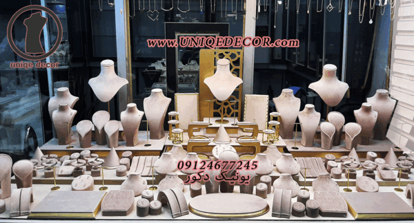 عکس دکور طلا فروشی