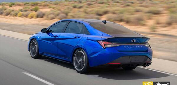 عکس ماشین hyundai elantra
