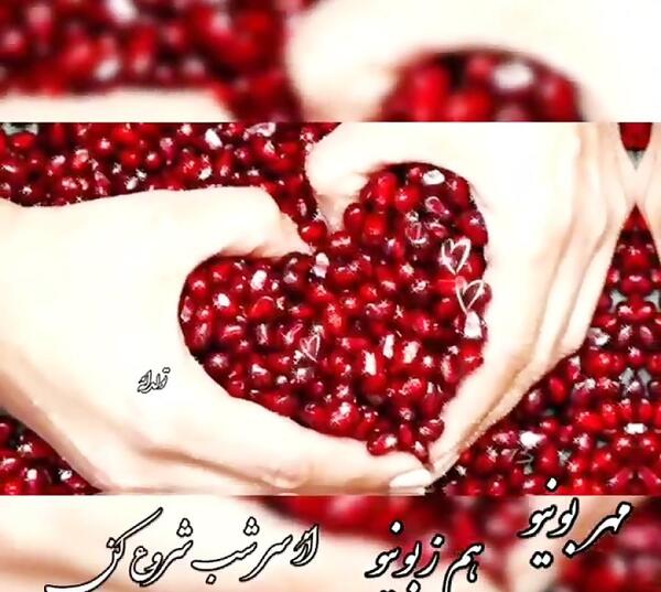 عکس و فیلم یلدا مبارک