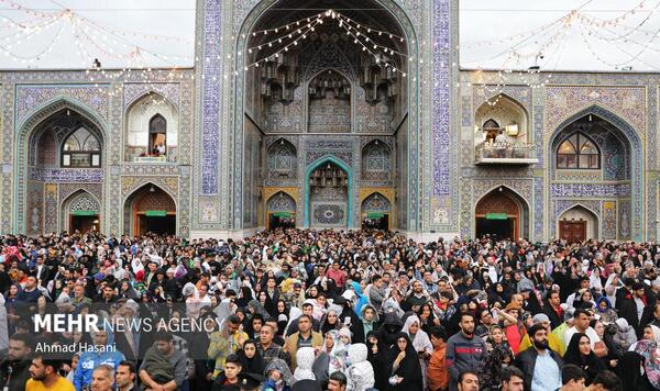 عکس حرم امام رضا عید ۱۴۰۳