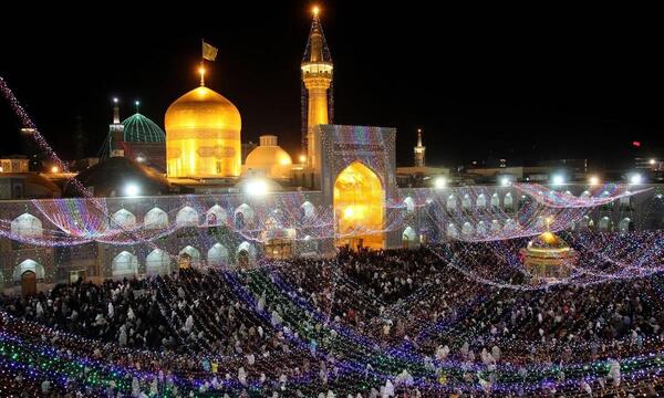 عکس حرم امام رضا عید ۱۴۰۳