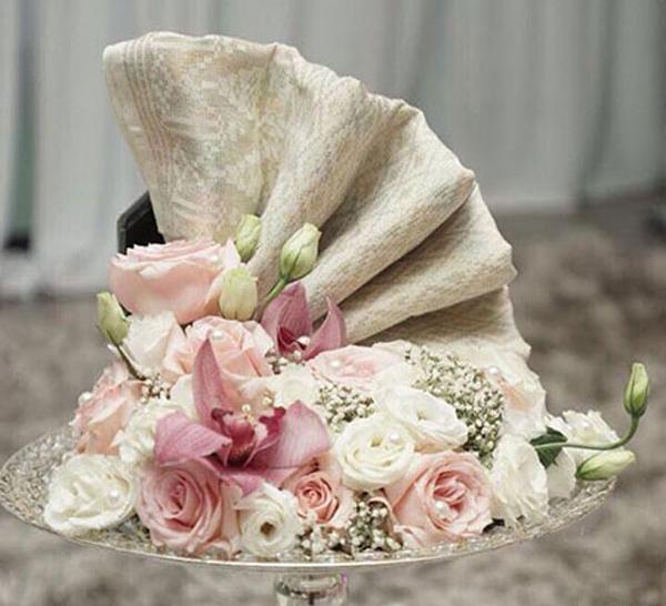 عکس های تزیین چادر عروس