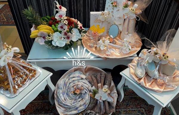 عکس های تزیین چادر عروس