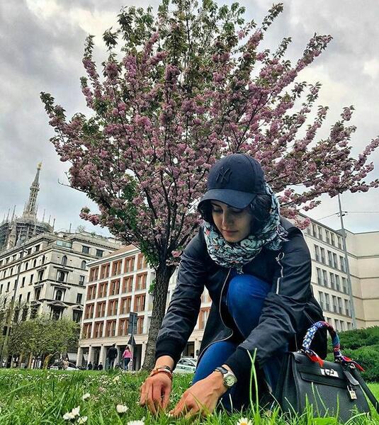 عکس سیزده بدر دونفره
