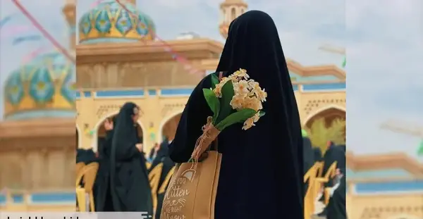 عکس نوشته های زیبا درباره چادر