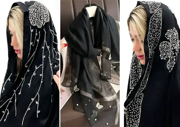 عکس روسری مجلسی