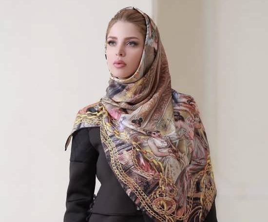 عکس روسری مجلسی