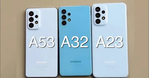 مقایسه عکس گوشی a12 با a21s