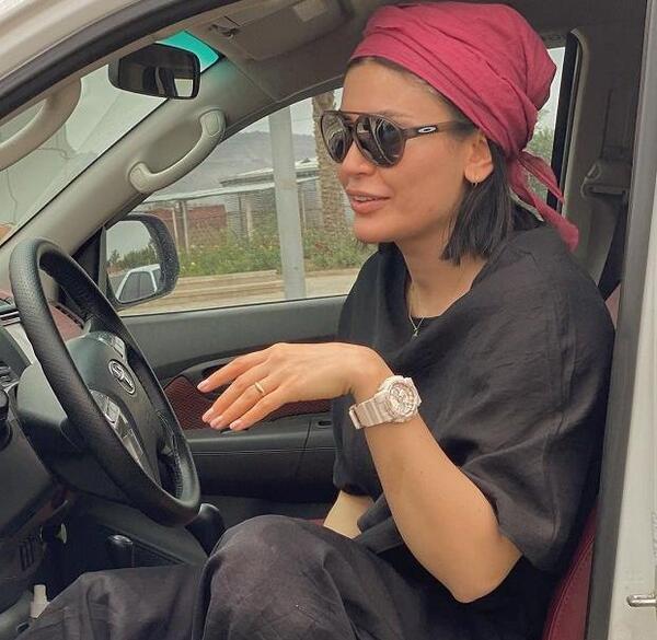 عکسهای شیوا طاهری با همسرش