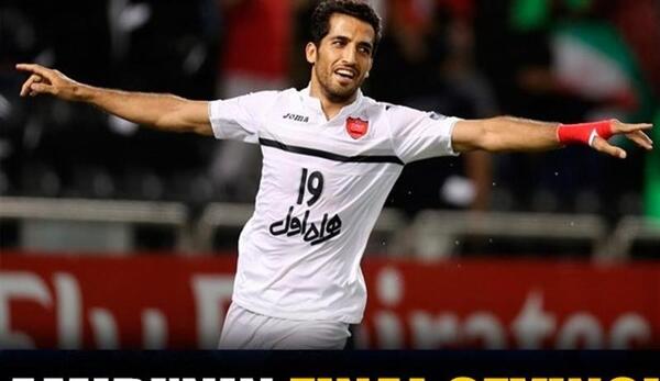 عکس وحید امیری در پرسپولیس