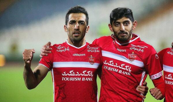 عکس وحید امیری در پرسپولیس