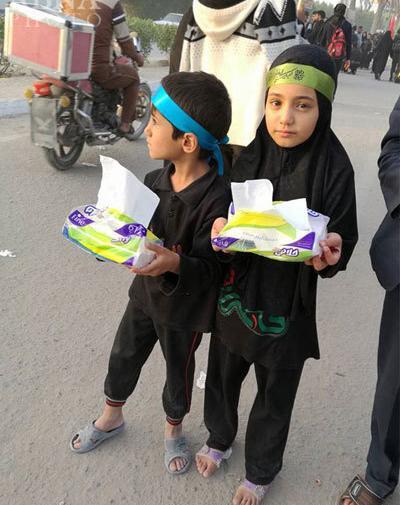 عکس اربعین کودک