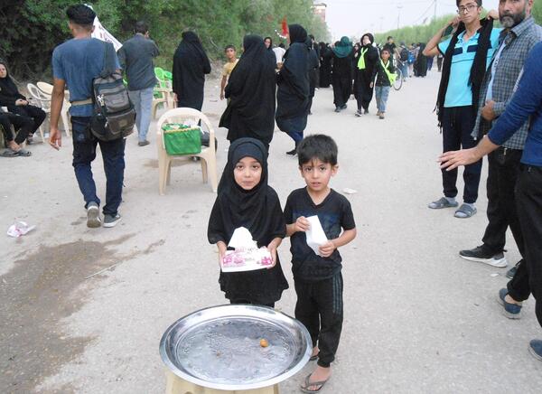 عکس اربعین کودک