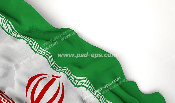 عکس پرچم ایران برای گوشه صفحه
