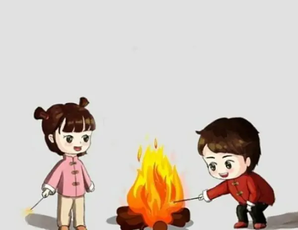 عکس چهارشنبه سوری نقاشی
