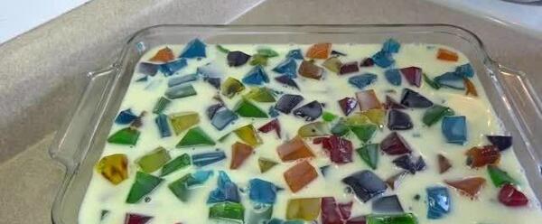 عکس ژله قلب شیشه ای