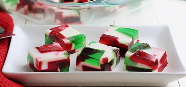 عکس ژله قلب شیشه ای