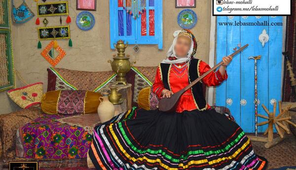 عکس لباس سنتی یلدا