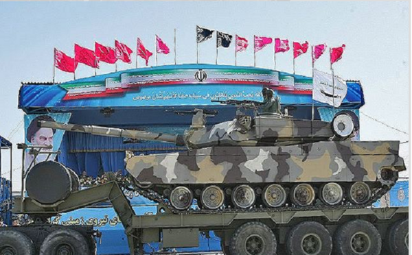 عکس از تانک ذوالفقار