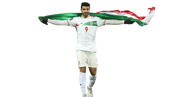 عکس گرافیکی مهدی طارمی