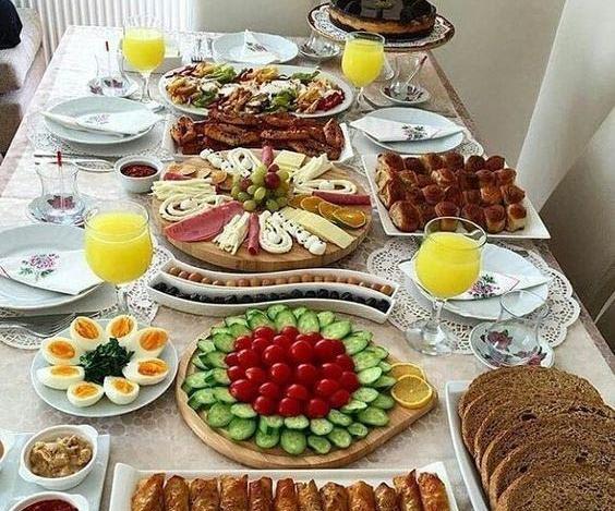 عکس ایده برای مهمانی صبحانه