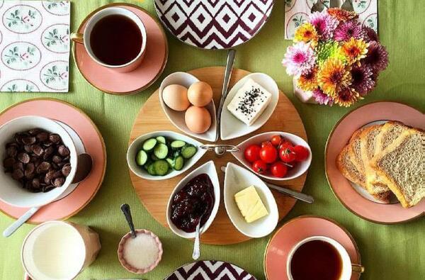 عکس ایده برای مهمانی صبحانه