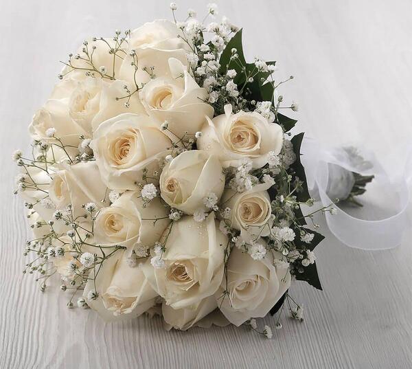عکس دسته گل طبیعی عروسی