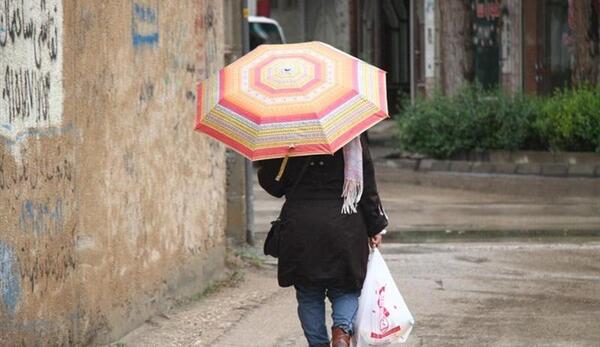 عکس از بارش باران بهاری