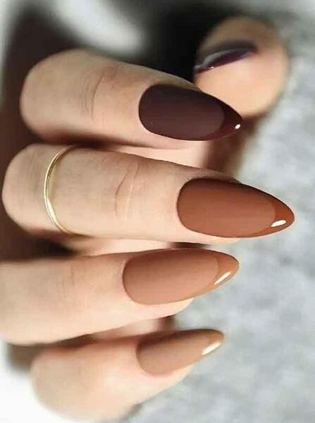عکس مدل ناخن ساده مات