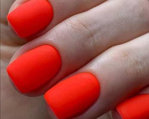 عکس مدل ناخن ساده مات