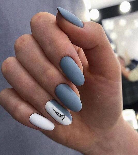 عکس مدل ناخن ساده مات