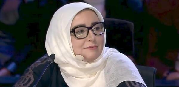 عکس سوتی ژاله صامتی در برنامه پژمان جمشیدی