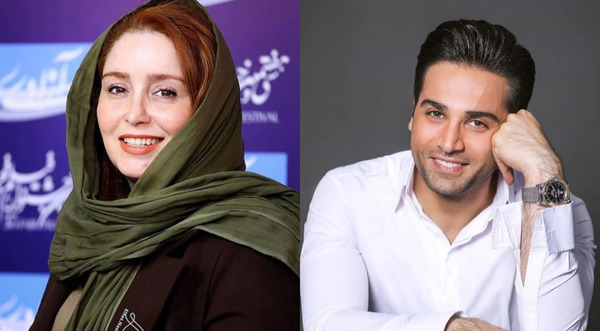 عکس سوتی ژاله صامتی در برنامه پژمان جمشیدی