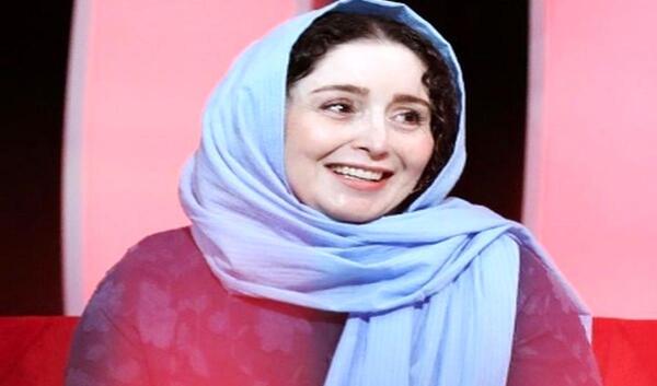 عکس سوتی ژاله صامتی در برنامه پژمان جمشیدی
